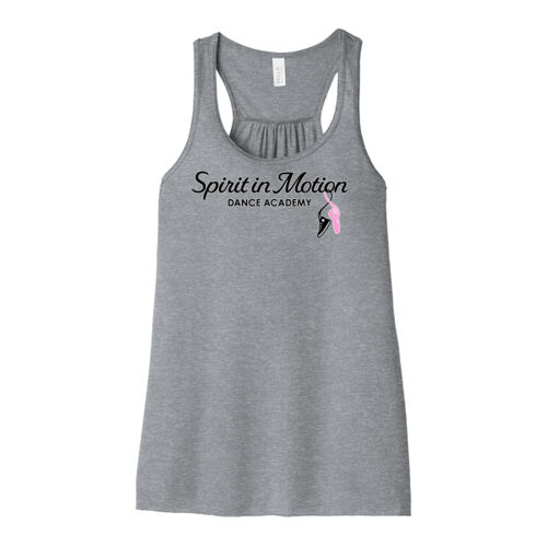 SPIRIT IN MOTION - Women's Flowy Racerback Tank Thumbnail